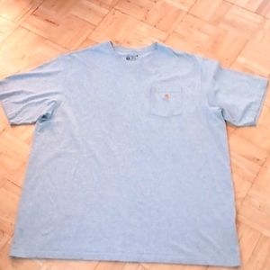 Carhartt pocket tee shirt size 3xlarge tall gray